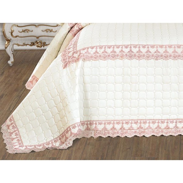 Duvet Cover Dowry Quilted Bed Cover Lara Cream