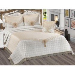 Duvet Cover Dowry Quilted Bed Cover Milano Cream Duvet Cover Dowry Quilted Bed Cover Milano Cream