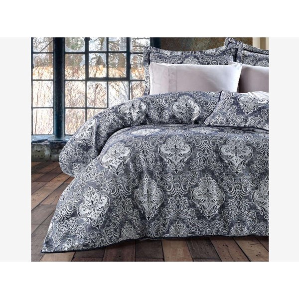 Duvet Cover Happy Set Lisbon Navy Blue