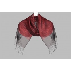 Double layer silver shawl two colors Double layer silver shawl two colors