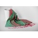 100% double face silk shawl