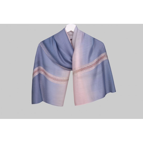 Degrade Silvery Shawl