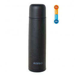 Thermos   Nurgaz 1L Extreme Steel Thermos - Black Thermos   Nurgaz 1L Extreme Steel Thermos - Black