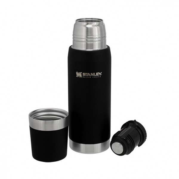 Thermos   Stanley 0.75L Master Vacuum Bottle - Vacuum Black Thermos