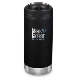 Thermos Klean Kanteen 355ml Insulated TKWide Coffee Cap Shale Black - Black Thermos Tumbler Thermos Klean Kanteen 355ml Insulated TKWide Coffee Cap Shale Black - Black Thermos Tumbler