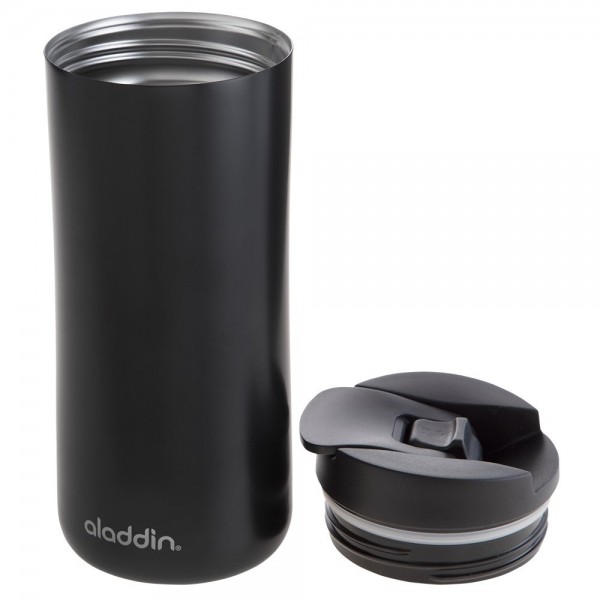 Thermos Aladdin 0.35L Leak-Lock Thermavac Steel Mug - Thermos Cup