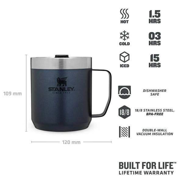 Thermos Stanley 0.35L Classic Mug - Classic Camping Glass