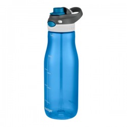 Contigo 1.2L Autospout® Chug Water Bottle Monaco - Large Volume Blue Water Bottle Contigo 1.2L Autospout® Chug Water Bottle Monaco - Large Volume Blue Water Bottle