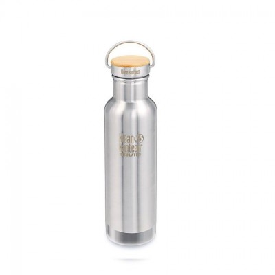 كليان Kanteen 0,592L معزولة تعكس الخيزران كاب زجاجة مياه - زجاجة مياه الصلب كليان Kanteen 0,592L معزولة تعكس الخيزران كاب زجاجة مياه - زجاجة مياه الصلب