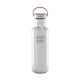 Klean Kanteen 0.8L Stainless Reflect Bamboo Cap Water Bottle - Steel Water Bottle - Mirrored