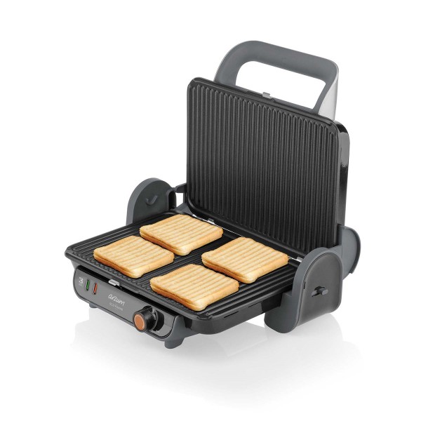 AR2005 Eco Panini Grill and Sandwich Maker - Black