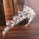 Wedding Accessories Ladies Elegant Rhinestone Alloy Imitation Pearls Crowns With Rhinestone