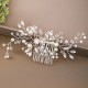 Wedding Accessories Ladies Elegant Crystal Imitation Pearls  Venetian Pearl With Glass