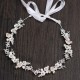 Wedding Accessories Ladies Fine Rhinestone Alloy  Imitation Pearls Headbands With Rhinestone