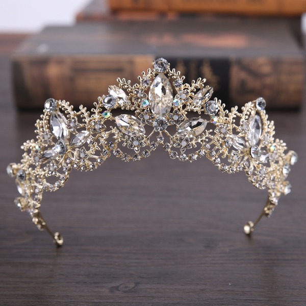 Wedding Accessories Beautiful Rhinestone / Alloy Crowns With Rhinestone