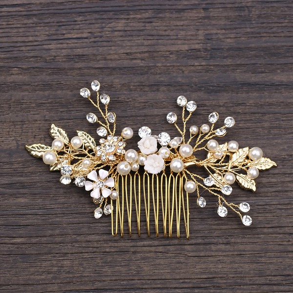 Wedding Accessories Ladies Elegant Alloy Combs and Barrettes 