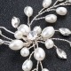 Wedding Accessories Ladies Gorgeous Alloy Hairpins With Venetian Pearl 