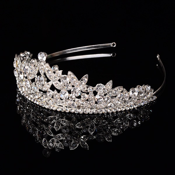 Wedding Accessories Ladies Beautiful Rhinestone / Alloy Crowns