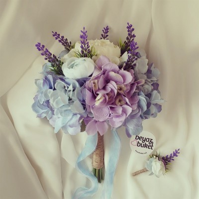 Wedding Bouquet Lilac Blue Hydrangea Bridal Bouquet Wedding Bouquet Lilac Blue Hydrangea Bridal Bouquet