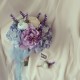 باقة الزفاف Lilac Blue Hydrangea Bridal Bouquet