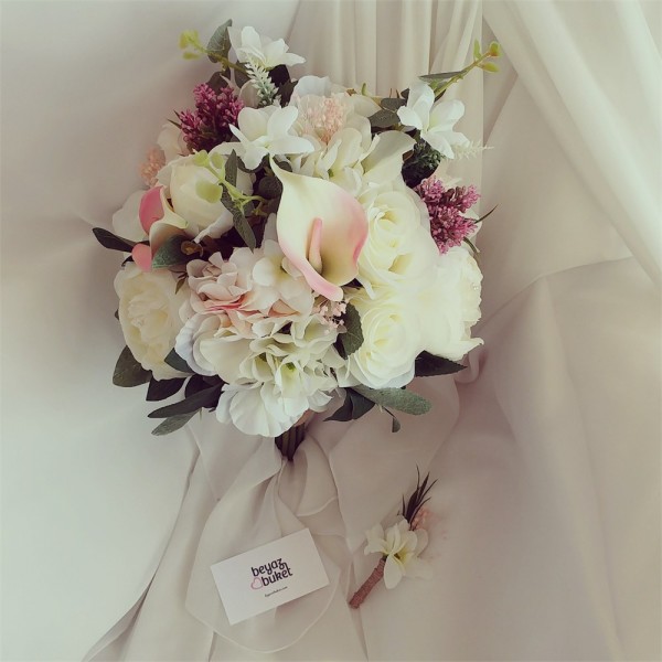 Wedding Bouquet Lilya White Bridal Bouquet