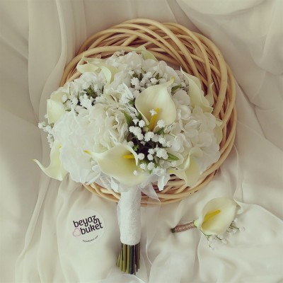 Wedding Bouquet White Gala Hydrangea Bridal Bouquet Wedding Bouquet White Gala Hydrangea Bridal Bouquet