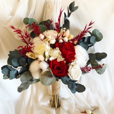 Wedding Bouquet Flamenco Bridal Bouquet (Flower) Wedding Bouquet Flamenco Bridal Bouquet (Flower)