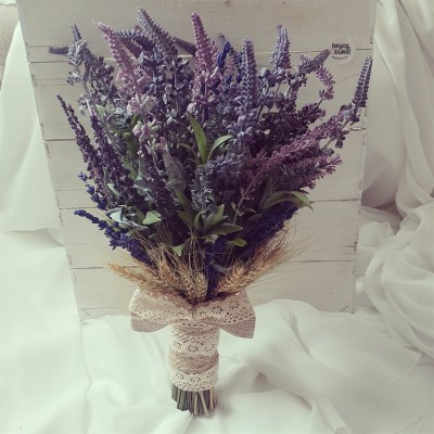 Wedding Bouquet Lavender Virgo Bridal Bouquet (Flower) Wedding Bouquet Lavender Virgo Bridal Bouquet (Flower)