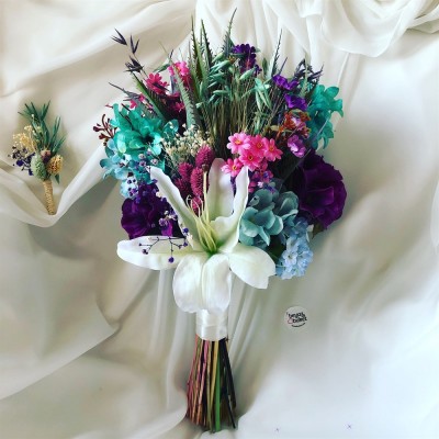 Wedding Bouquet Lilium Color Spree Bridal Flower Wedding Bouquet Lilium Color Spree Bridal Flower