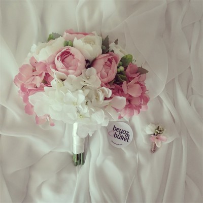Wedding Bouquet Powder Hydrangea Bridal Flower Bouquet Wedding Bouquet Powder Hydrangea Bridal Flower Bouquet
