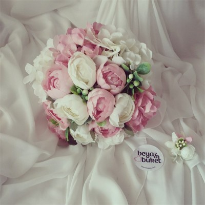 Wedding Bouquet Powder Hydrangea Bridal Flower Bouquet Wedding Bouquet Powder Hydrangea Bridal Flower Bouquet