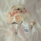 Wedding Bouquet Salmon Bridal Flower Bouquet