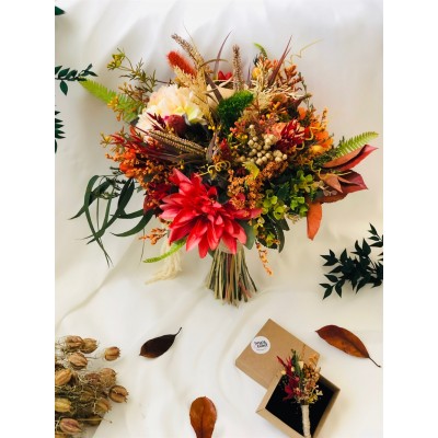 Wedding Bouquet Star Rustic Bridal Bouquet (Flower) Wedding Bouquet Star Rustic Bridal Bouquet (Flower)